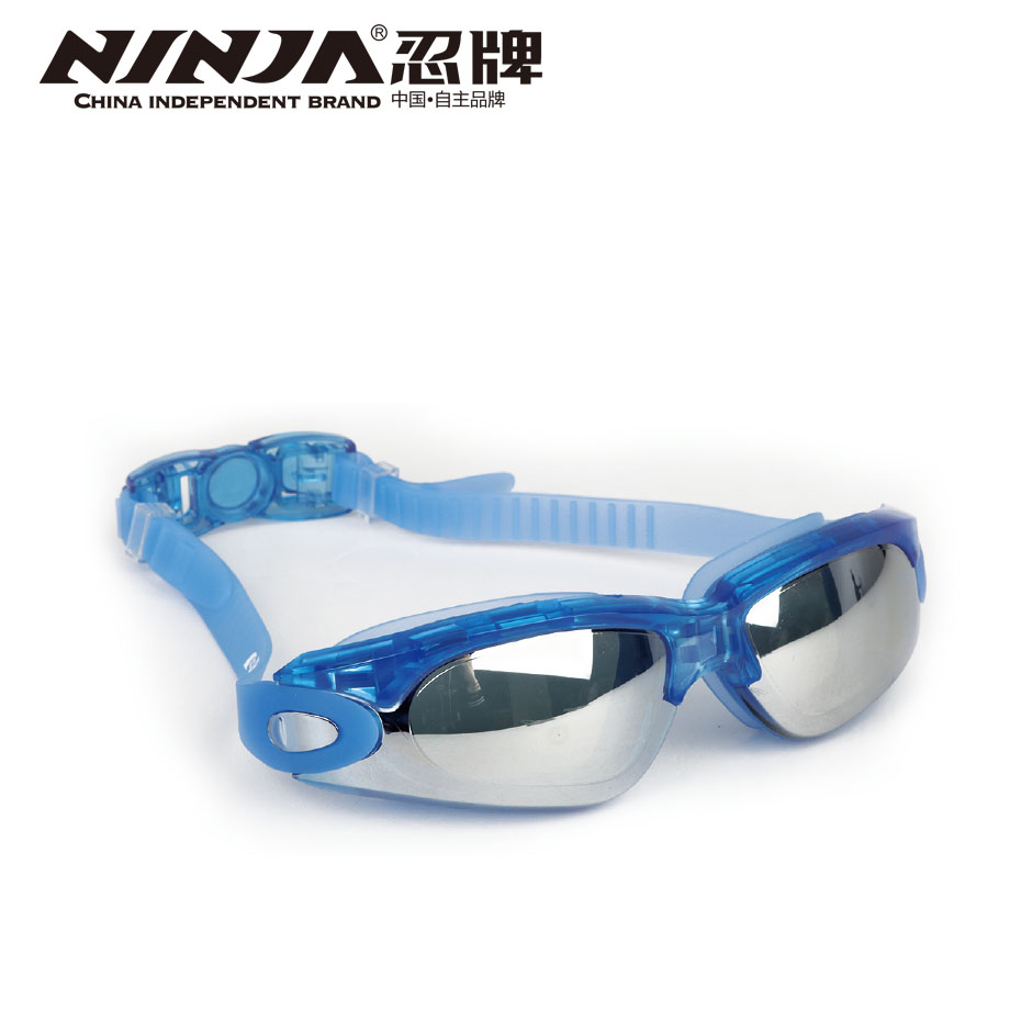 金沙官方版下载防雾防水防紫外线电镀泳镜NY1011